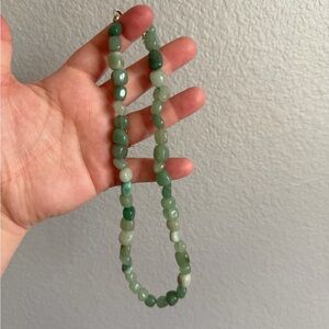 NWOT Green aventurine choker